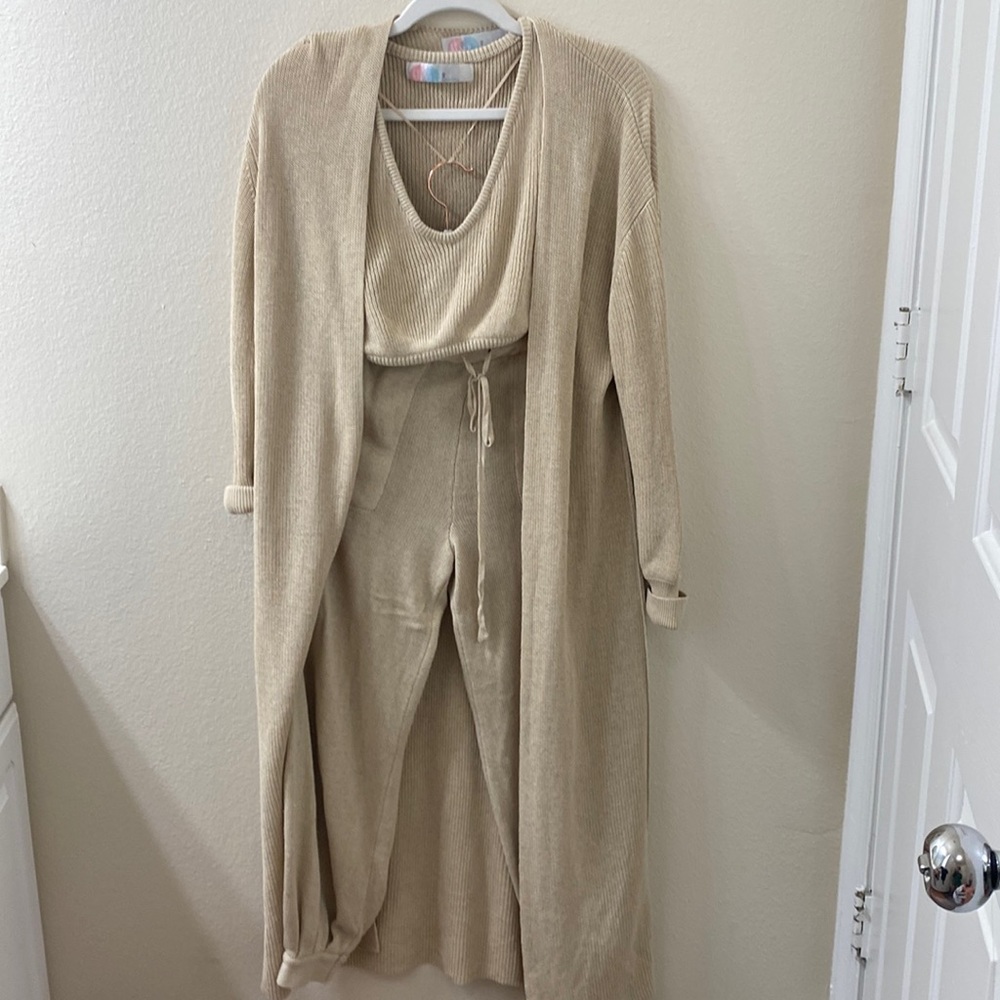 Free People Living in this Sweater 3 Piece Set